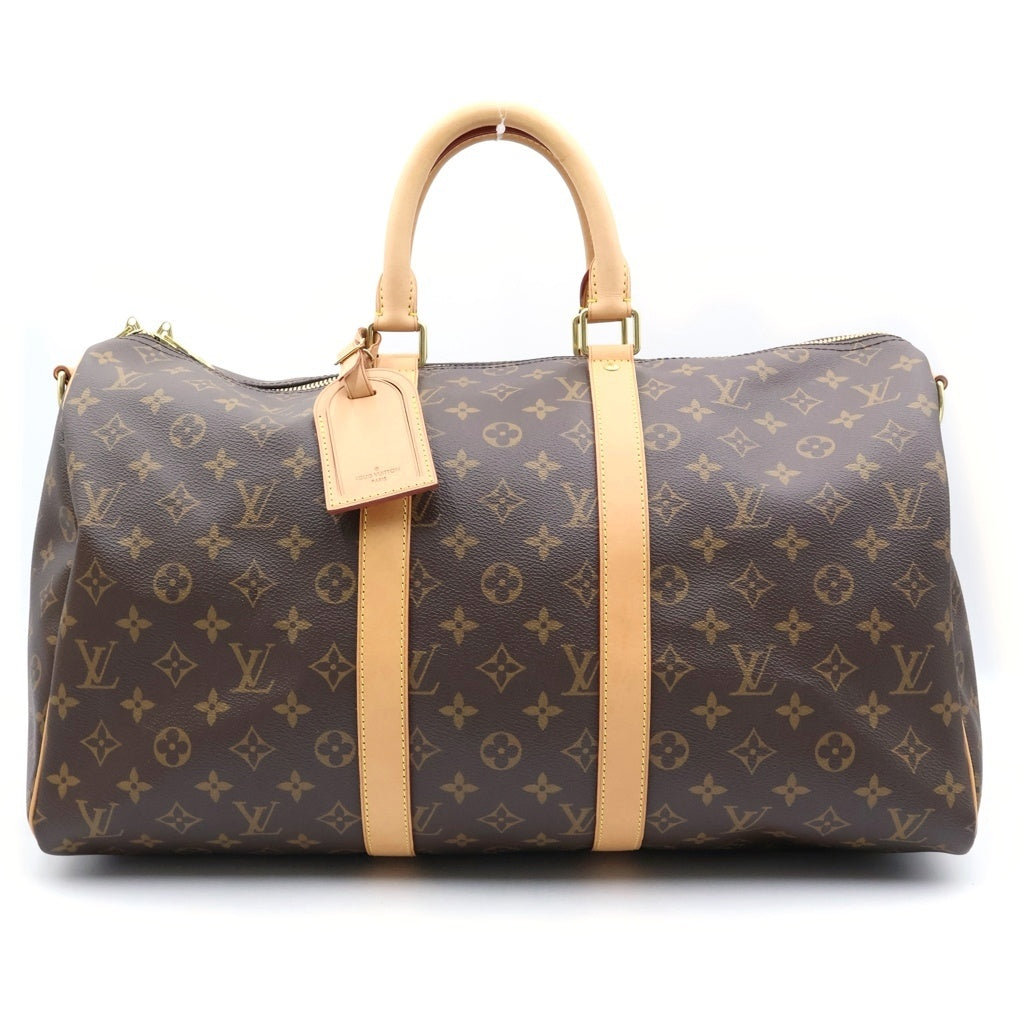 LOUIS VUITTON(ルイヴィトン) キーポル 45 バンドリエール ボストンバッグ モノグラム PVCレザー ブラウン M40569 レディース