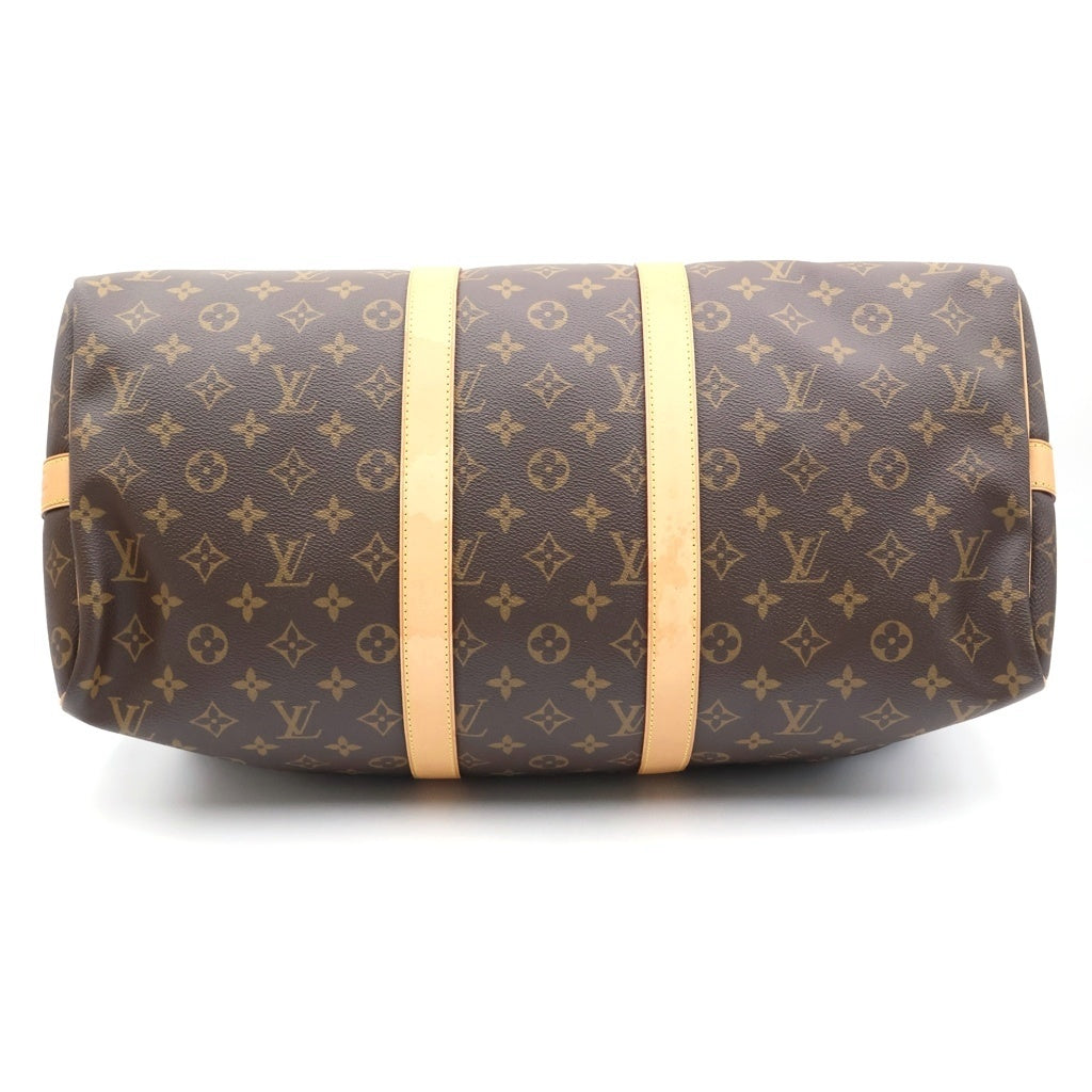 LOUIS VUITTON(ルイヴィトン) キーポル 45 バンドリエール ボストンバッグ モノグラム PVCレザー ブラウン M40569 レディース