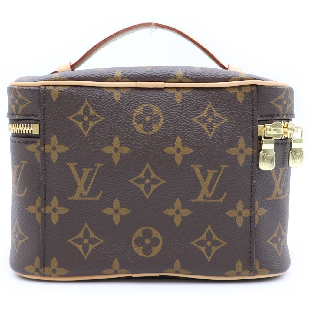 LOUIS VUITTON(ルイヴィトン) ニース ミニ コスメポーチ バニティ PVCレザー ブラウン M44495 レディース