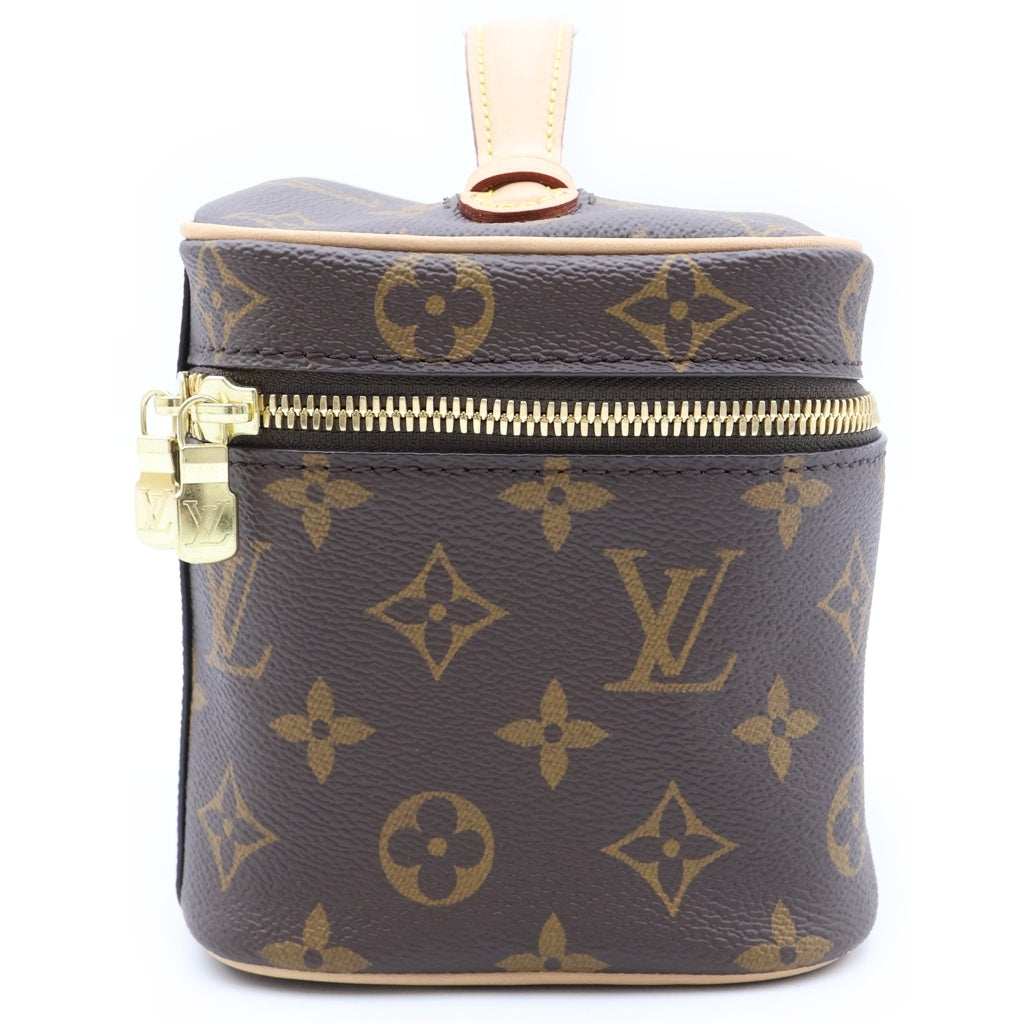 LOUIS VUITTON(ルイヴィトン) ニース ミニ コスメポーチ バニティ PVCレザー ブラウン M44495 レディース