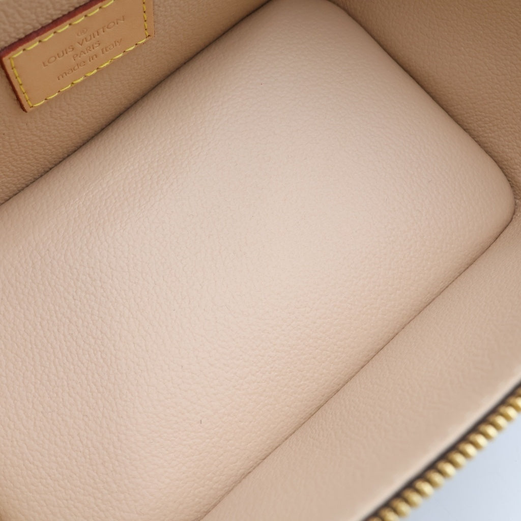 LOUIS VUITTON(ルイヴィトン) ニース ミニ コスメポーチ バニティ PVCレザー ブラウン M44495 レディース