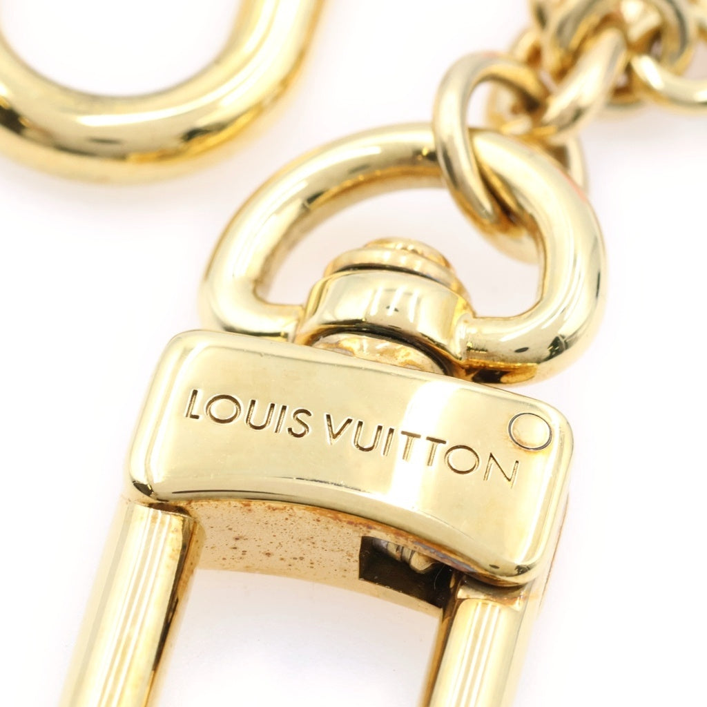 LOUIS VUITTON(ルイヴィトン) ビジューサックチェーンLV バックチャーム モノグラム フラワー GP メッキ M01000 レディース