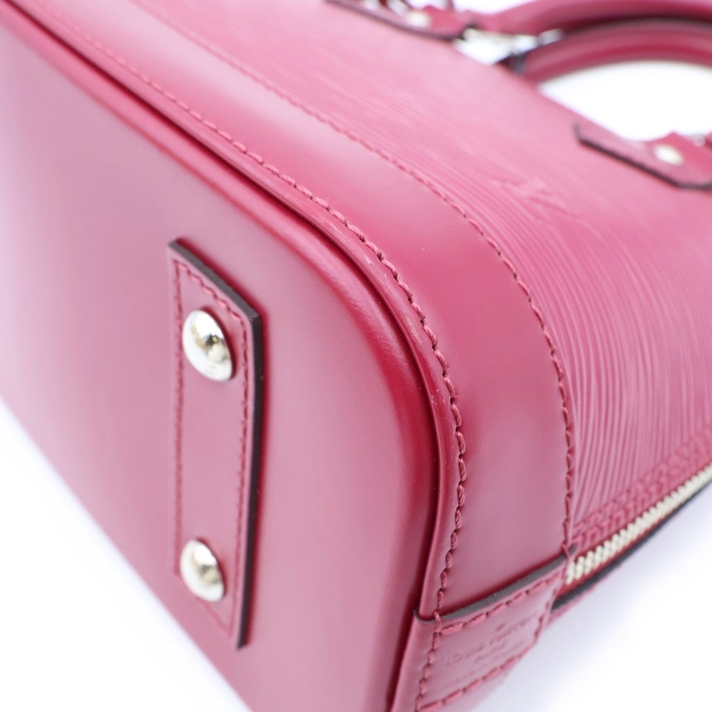 LOUIS VUITTON(ルイヴィトン) エピ アルマBB バンドリエール ハンドバッグ 2way ショルダー レザー フランボワーズ M20610 レディース