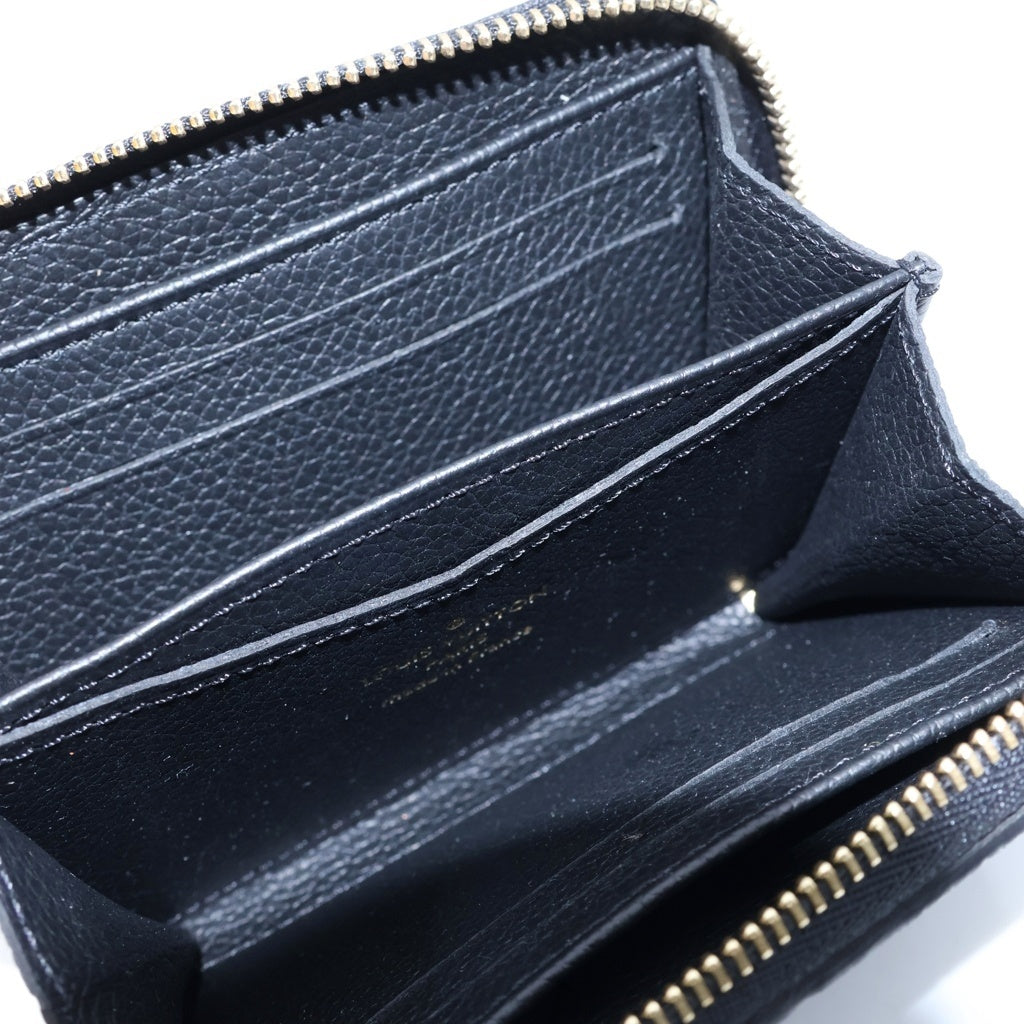LOUIS VUITTON(ルイヴィトン) ジッピーコインパース コインケース 財布 モノグラム アンプラント ブラック M60574 レディース