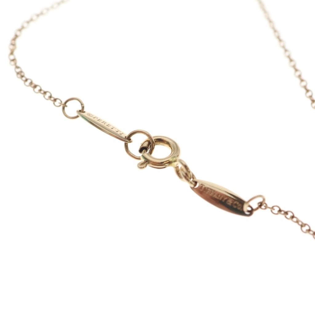 TIFFANY & Co.(ティファニー) オープンハート ネックレス Au750 ピンク