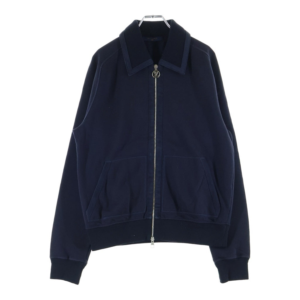 LOUIS VUITTON(ルイヴィトン) ダブルジップ ブルゾン ネイビー コットン HEY11WFMC