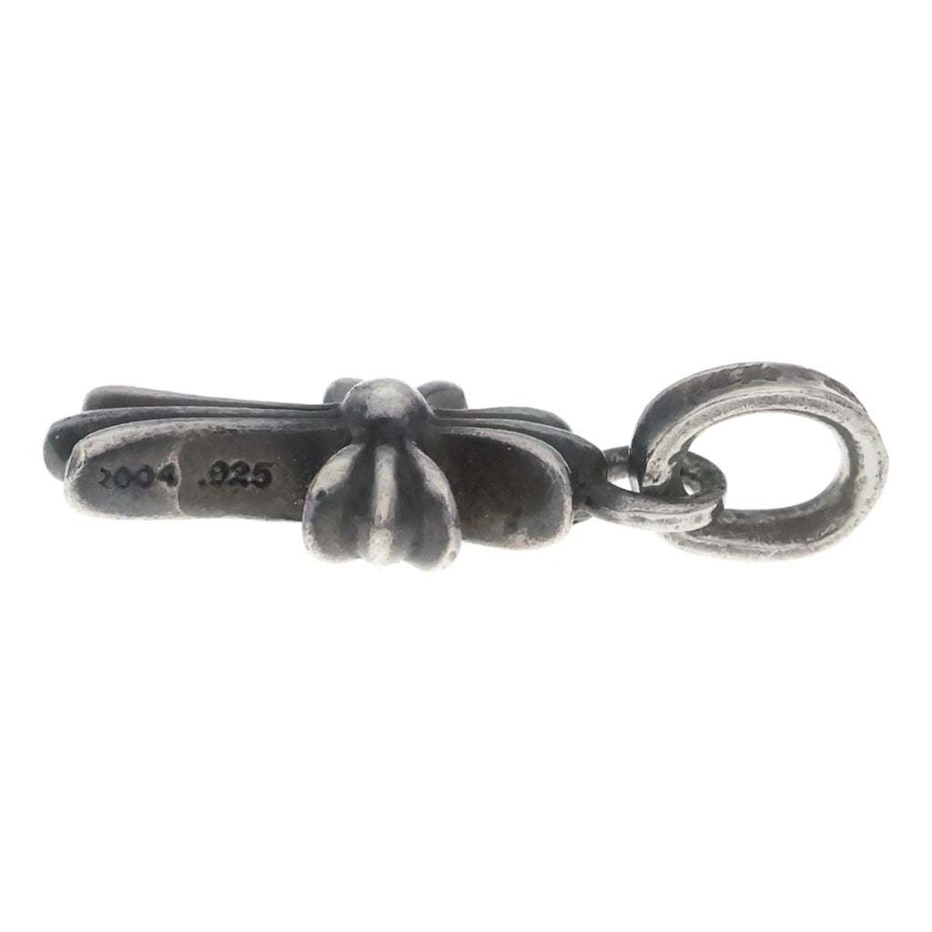 CHROME HEARTS(クロムハーツ) CRS BBYFAT P SAP ベイビーファットクロス PAVE ピンクサファイア ペンダントトップ シルバー