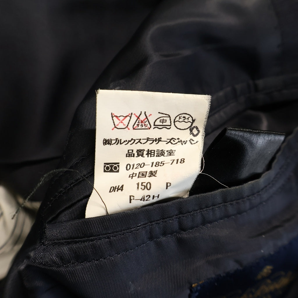 NO BRAND(ノーブランド) ブルックスブラザーズ スーツ セットアップ ウール ネイビー