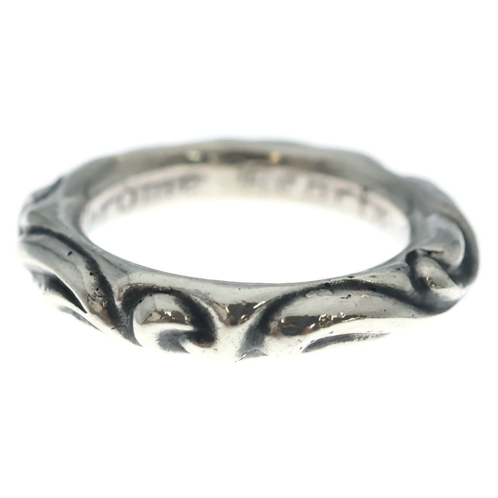 CHROME HEARTS(クロムハーツ) SCRL BAND スクロールバンド リング シルバー BCA351