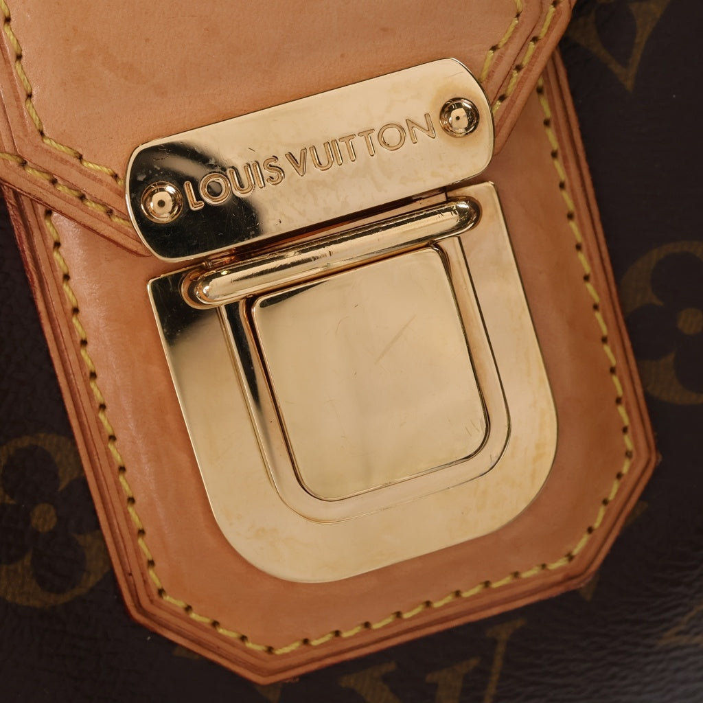 LOUIS VUITTON(ルイヴィトン) モノグラム グリート トートバッグ ハンドバッグ PVCレザー ブラウン M55210 レディース