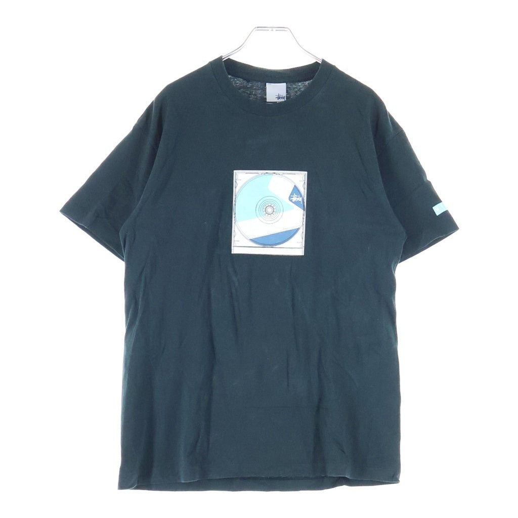 STUSSY(ステューシー) 00s OLD 半袖Tシャツ カットソー 銀タグ USA製 ダークグリーン
