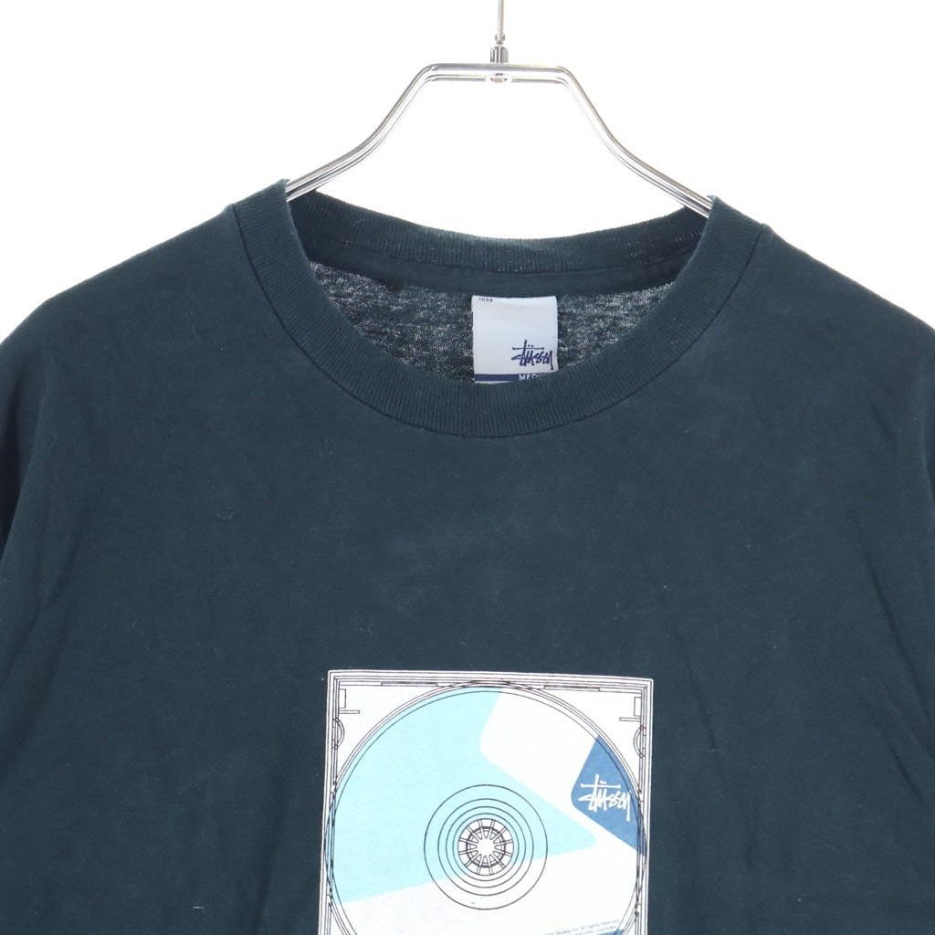 STUSSY(ステューシー) 00s OLD 半袖Tシャツ カットソー 銀タグ USA製 ダークグリーン
