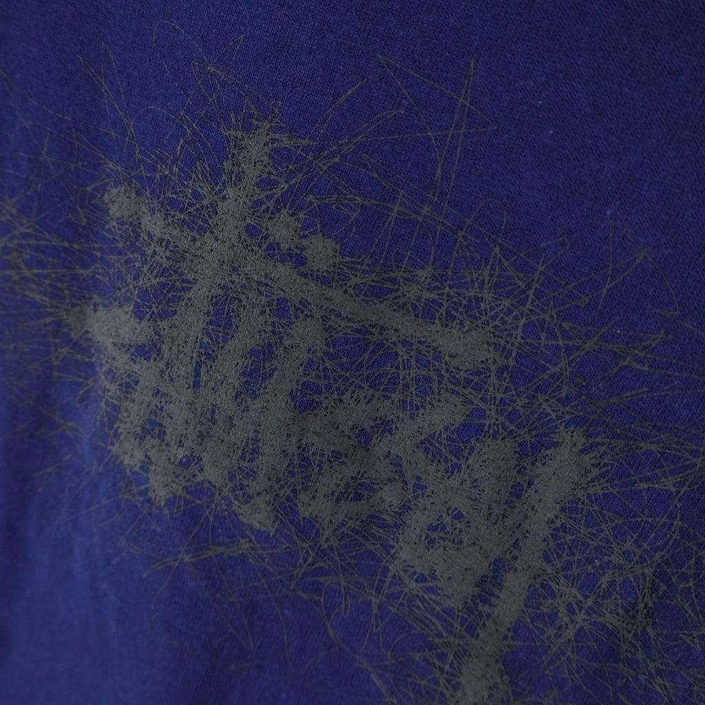 STUSSY(ステューシー) 90s OLD Noise Logo S/S Tee ノイズロゴ 半袖Tシャツ カットソー 紺タグ USA製 ネイビー