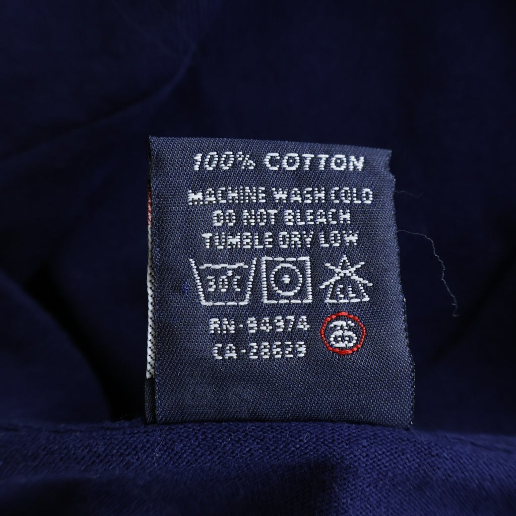 STUSSY(ステューシー) 90s OLD Noise Logo S/S Tee ノイズロゴ 半袖Tシャツ カットソー 紺タグ USA製 ネイビー
