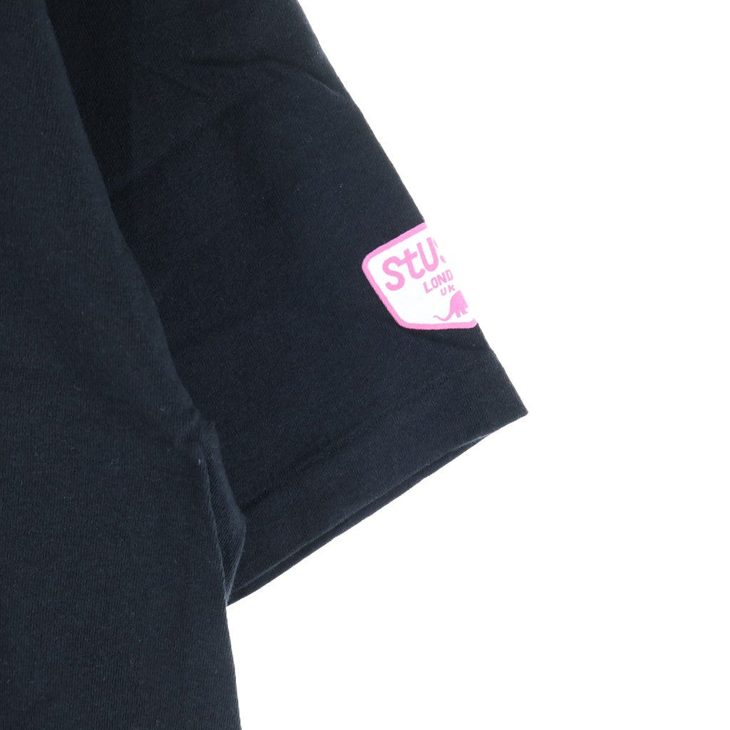 STUSSY(ステューシー) 90s OLD William Shakespeare Tee ウィリアムシェイクスピア 生誕地 半袖Tシャツ カットソー 紺タグ ブラック