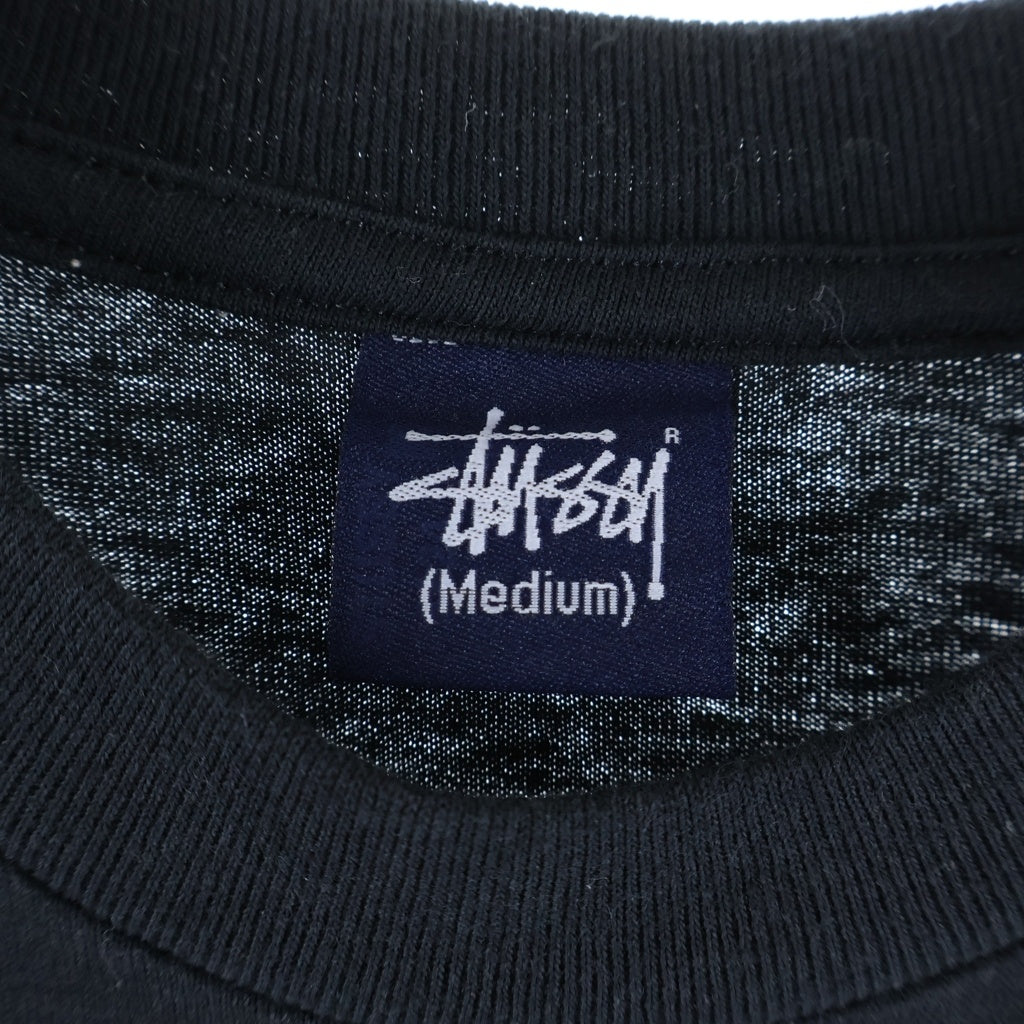 STUSSY(ステューシー) 90s OLD William Shakespeare Tee ウィリアムシェイクスピア 生誕地 半袖Tシャツ カットソー 紺タグ ブラック