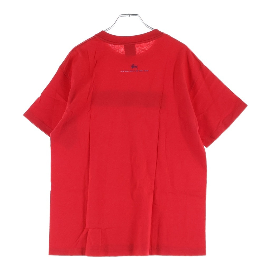 STUSSY(ステューシー) 90s OLD Box Logo S/S Tee ボックスロゴ 半袖Tシャツ カットソー 旧タグ USA製 レッド