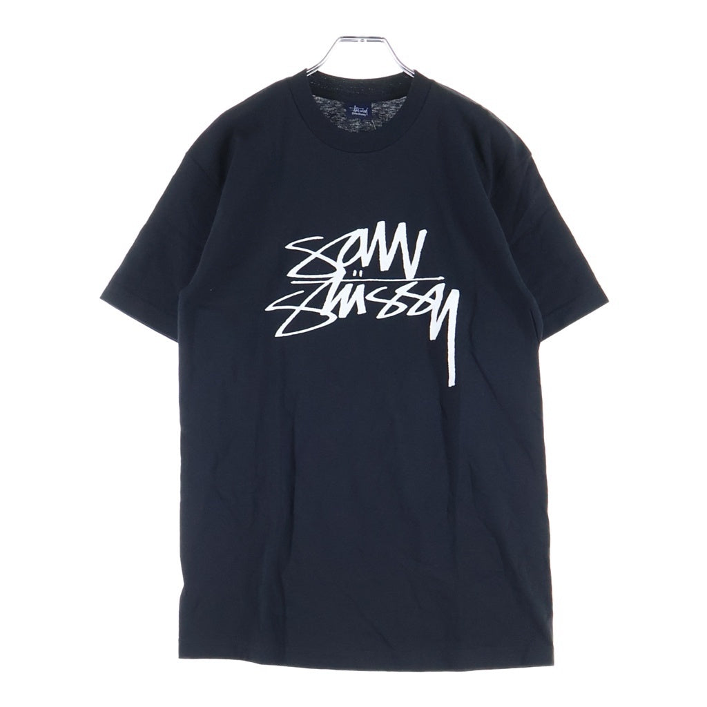 STUSSY(ステューシー) 2005 OLD SAW.RECORDINGS ソウ レコーディングス 半袖Tシャツ カットソー 限定モデル ブラック