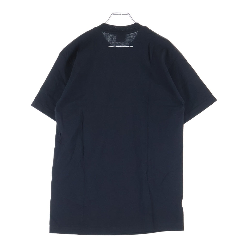 STUSSY(ステューシー) 2005 OLD SAW.RECORDINGS ソウ レコーディングス 半袖Tシャツ カットソー 限定モデル ブラック