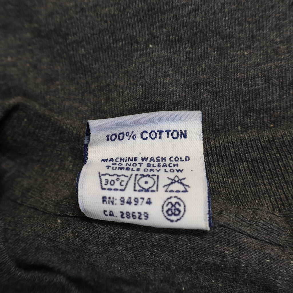 STUSSY(ステューシー) 00s OLD Apple Mac Think International アップルパロディロゴ 半袖Tシャツ カットソー 銀タグ グレー