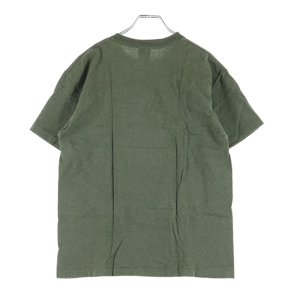 STUSSY(ステューシー) 90-00s OLD Anthony van engelen A.V.E. アンソニー バン エンゲラン 半袖プリントTシャツ カットソー グリーン