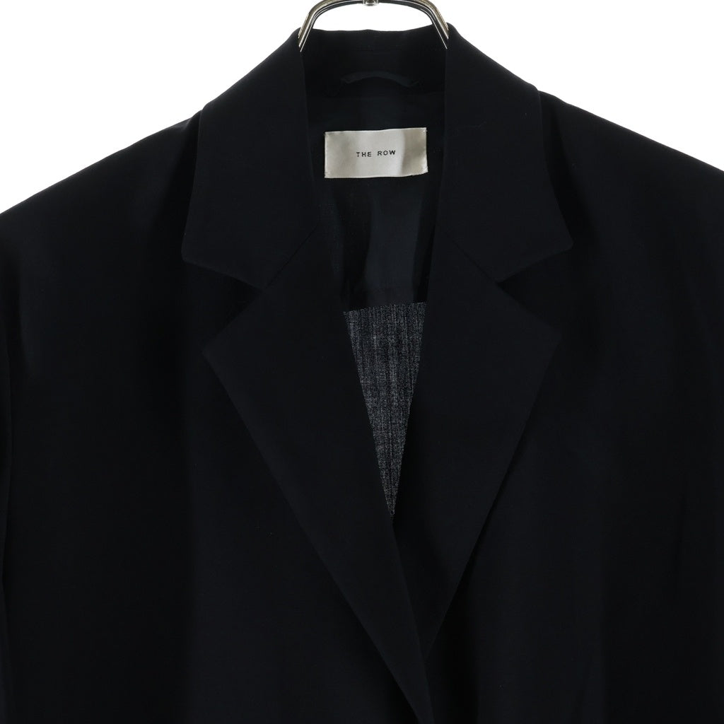 THE ROW(ザロウ) ALOHA JACKET アロハ 3B シングルテーラード ジャケット ブラック 8885-W3893 レディース
