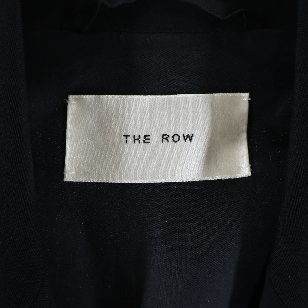 THE ROW(ザロウ) ALOHA JACKET アロハ 3B シングルテーラード ジャケット ブラック 8885-W3893 レディース