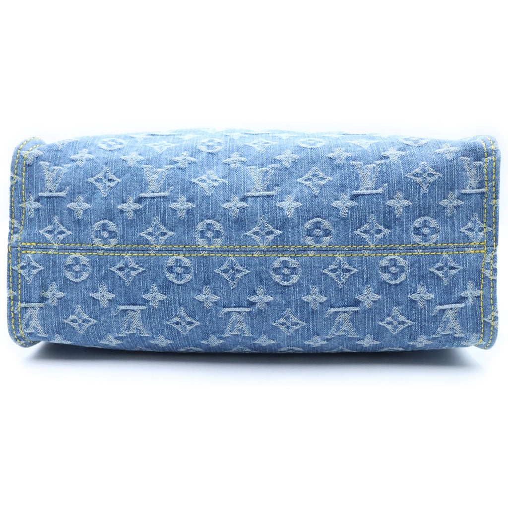 LOUIS VUITTON(ルイヴィトン) オンザゴーMM ハンドバッグ ショルダーバッグ 2way LVリミックス モノグラム デニム レザーM46871 レディース