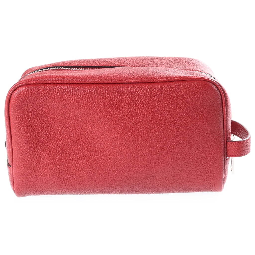 FENDI(フェンディ) トラベルキット セカンドバッグ レザー レッド 7AS378 ADYW レディース