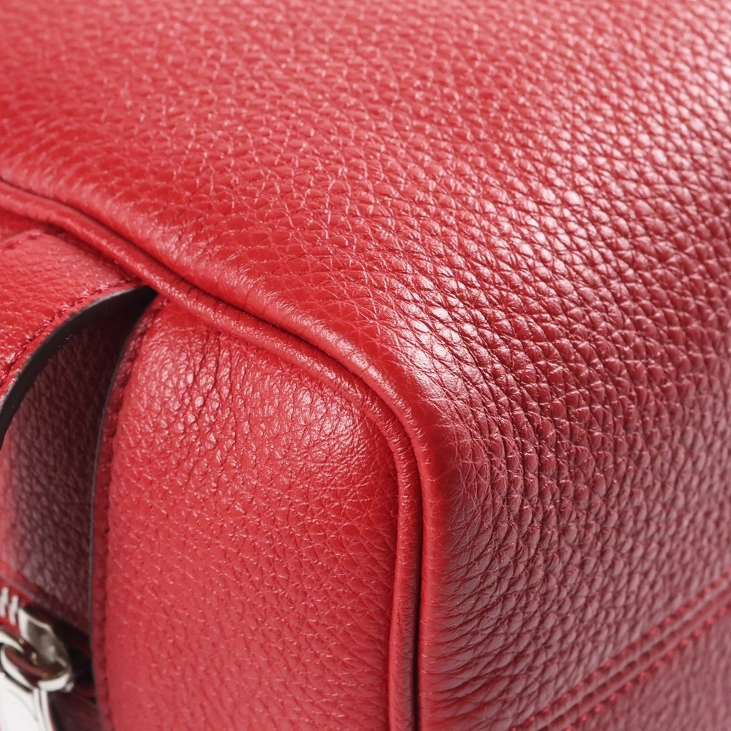 FENDI(フェンディ) トラベルキット セカンドバッグ レザー レッド 7AS378 ADYW レディース