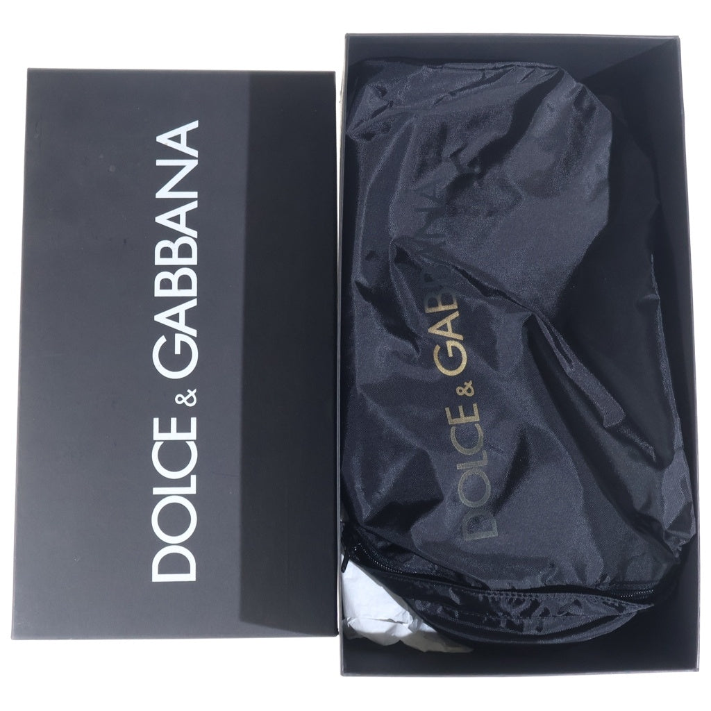 DOLCE & GABBANA(ドルチェアンドガッバーナ) カモフラージュ ローカット スニーカー 迷彩 グレージュ/カーキ/シルバー