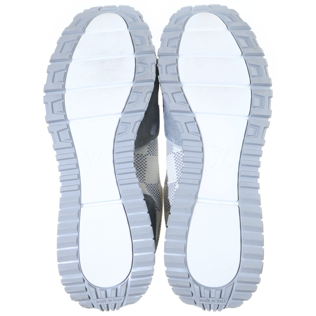 LOUIS VUITTON(ルイヴィトン) LV Run Away Line Sneaker ランアウェイ ライン ローカットスニーカー シューズ スエード ホワイト/グレー 1A9FEW