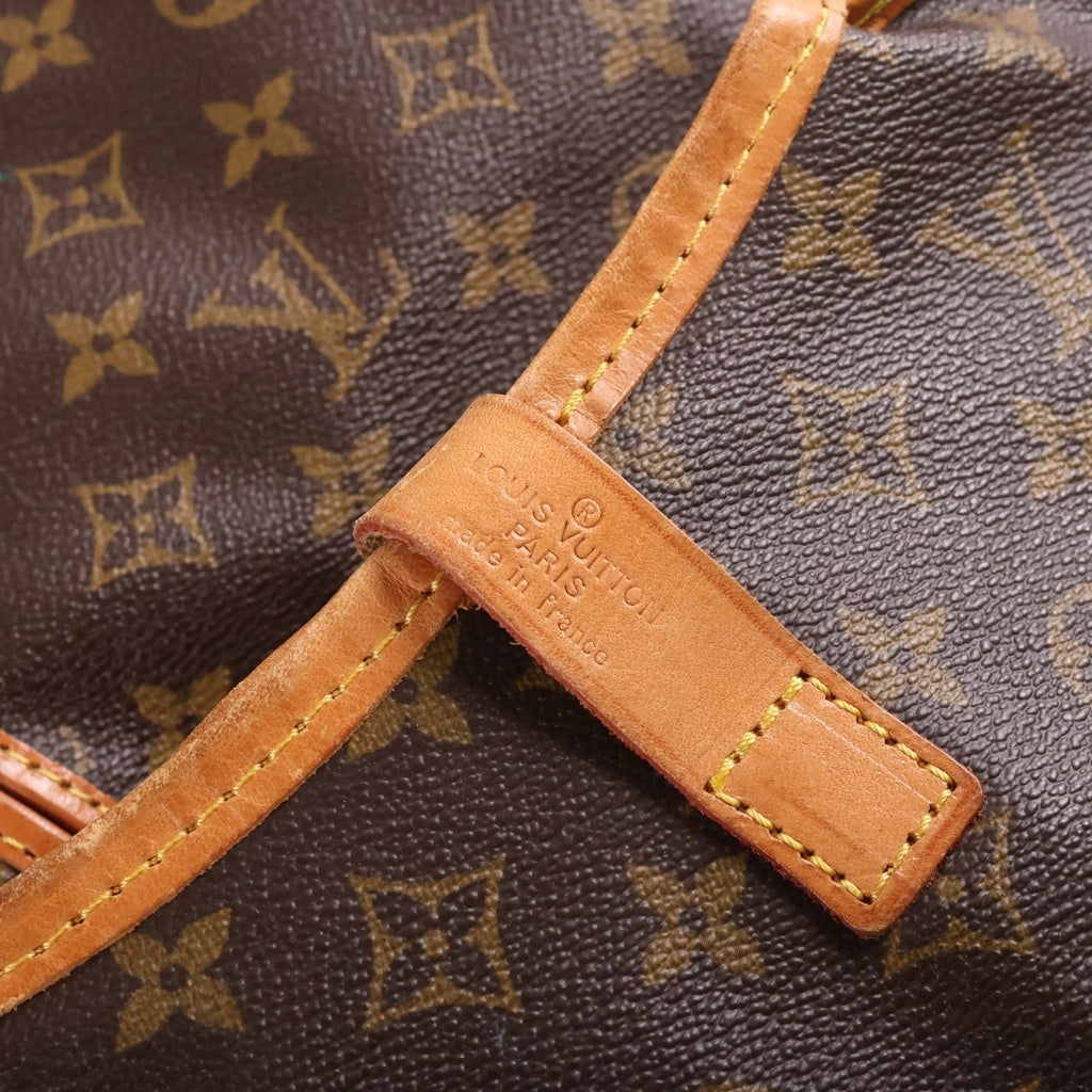 LOUIS VUITTON(ルイヴィトン) モノグラム サックドゥポルトマントー ガーメントケース カバー ブラウン レザー×PVC M23542