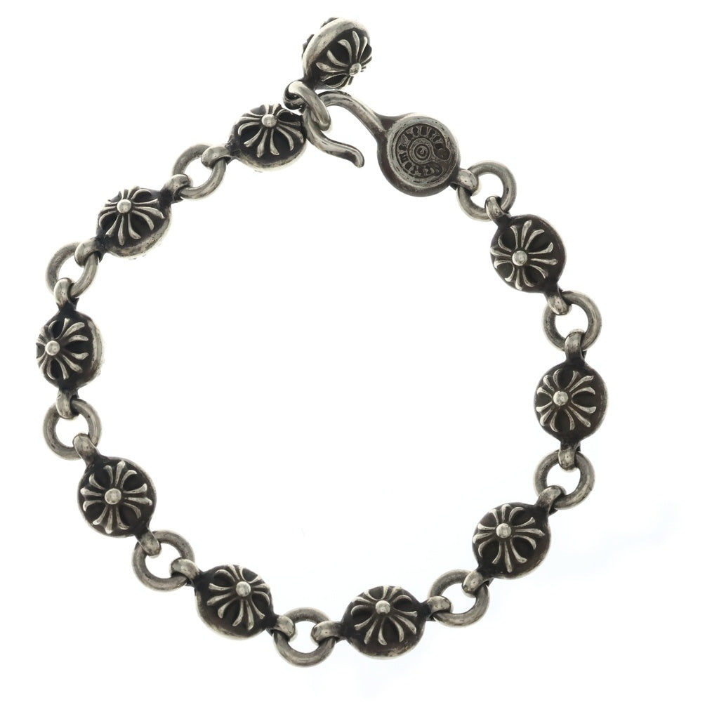 CHROME HEARTS(クロムハーツ) NO2 BALL #2クロスボールブレスレット シルバー BCA176