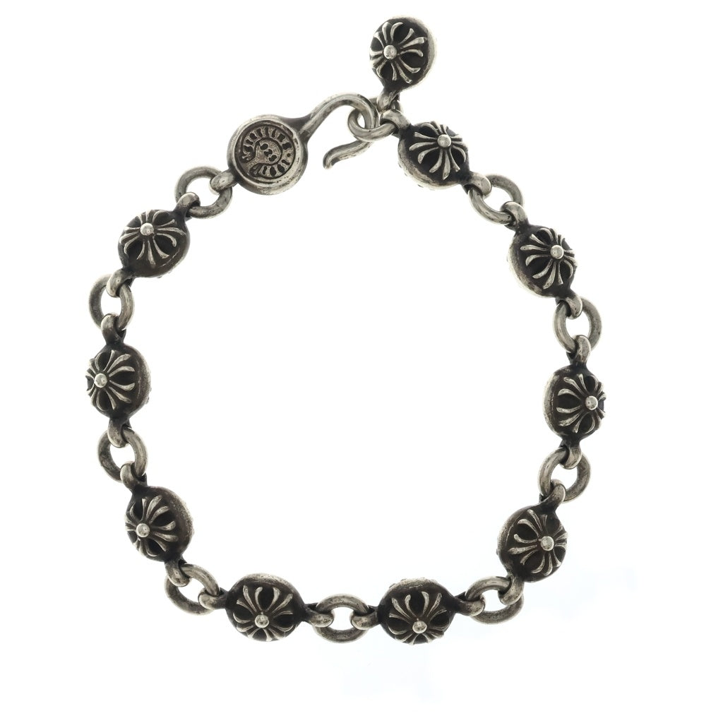 CHROME HEARTS(クロムハーツ) NO2 BALL #2クロスボールブレスレット シルバー BCA176
