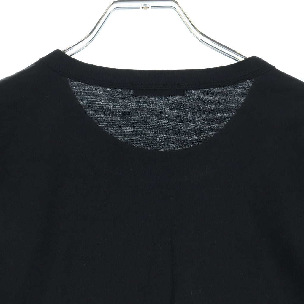 MONCLER(モンクレール) MAGLIA T-SHIRT 半袖プリントTシャツ クルーネック カットソー ブラック F10918C70410