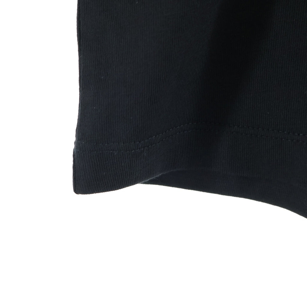 MONCLER(モンクレール) MAGLIA T-SHIRT 半袖プリントTシャツ クルーネック カットソー ブラック F10918C70410