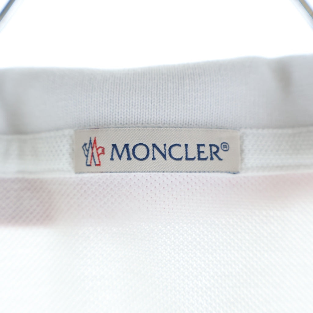 MONCLER(モンクレール) 19SS MAGLIA POLO MANICA CORTA 半袖ポロシャツ ホワイト E10918305150