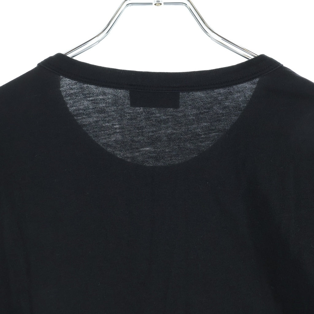 MONCLER(モンクレール) MAGLIA T-SHIRT クルーネック長袖シャツ ロングTシャツ ブラック G10918D71810 8390T
