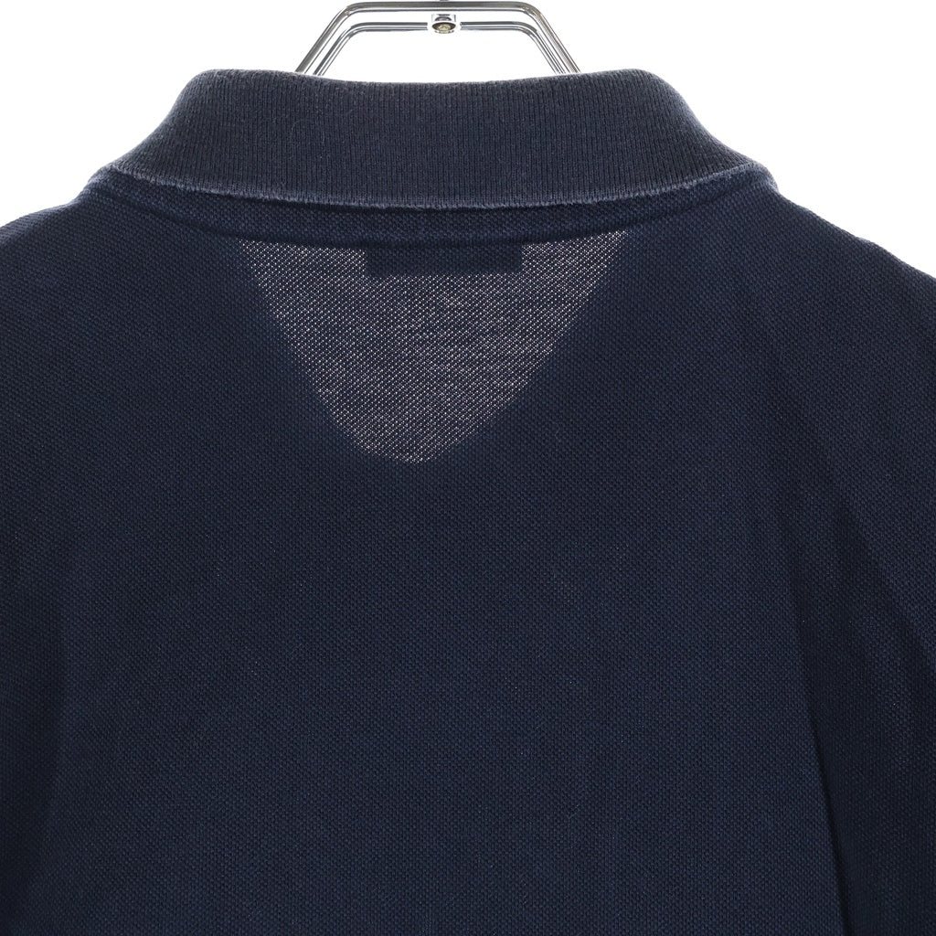 MONCLER(モンクレール) 19AW ワンポイント半袖ポロシャツ ネイビー E20918324450 84556