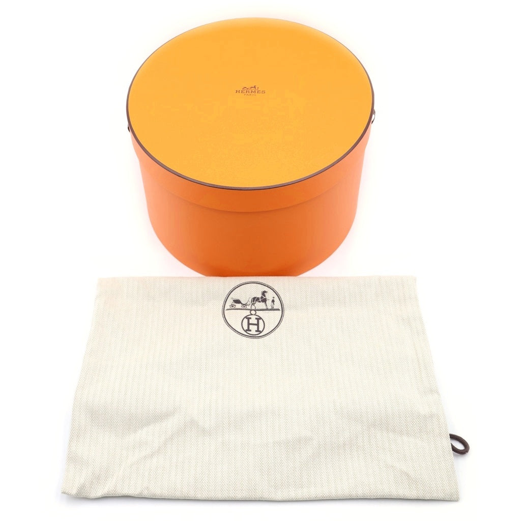 HERMES(エルメス) ネオバンアトランティック Hリフト エンボスロゴ ベースボール キャップ 帽子 ブラック