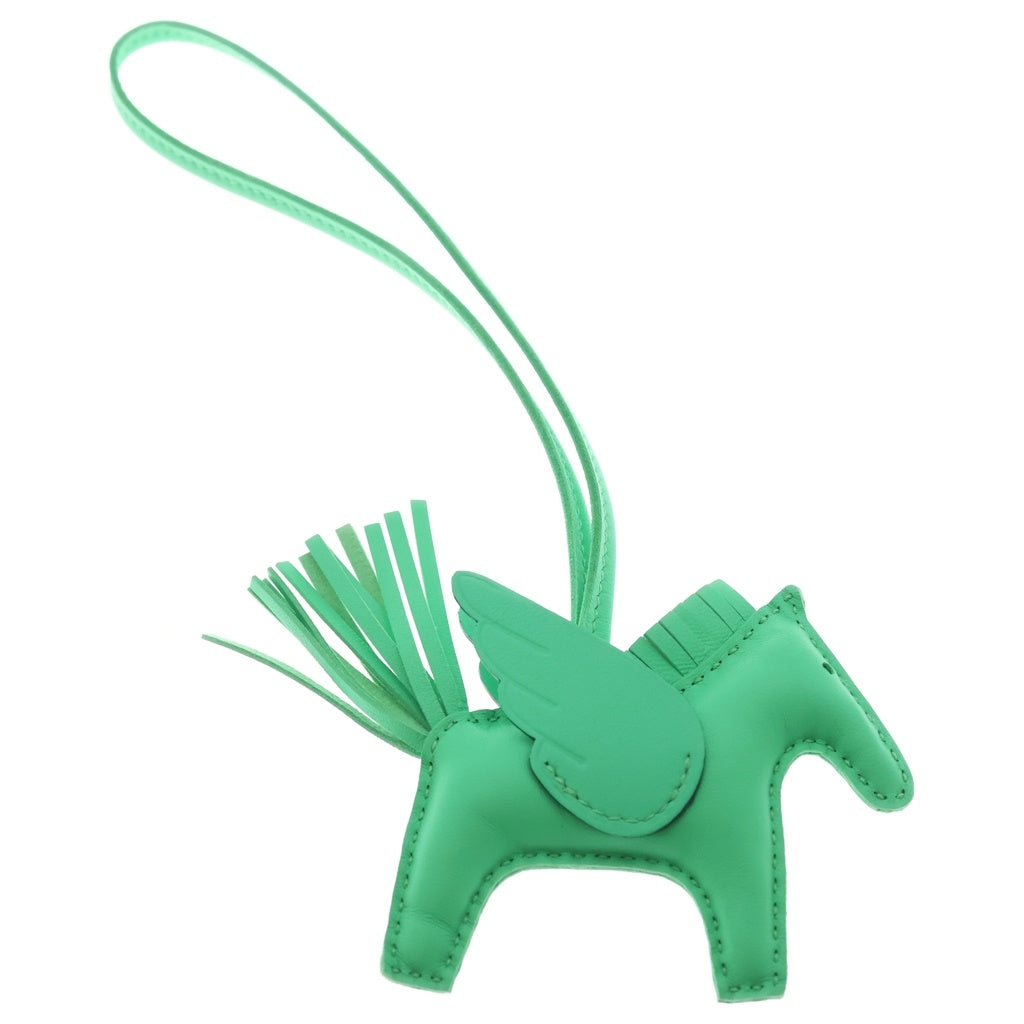 HERMES(エルメス) ロデオPM ペガサス アニョーミロ バッグチャーム K刻印 ヴェールコミック グリーン レディース