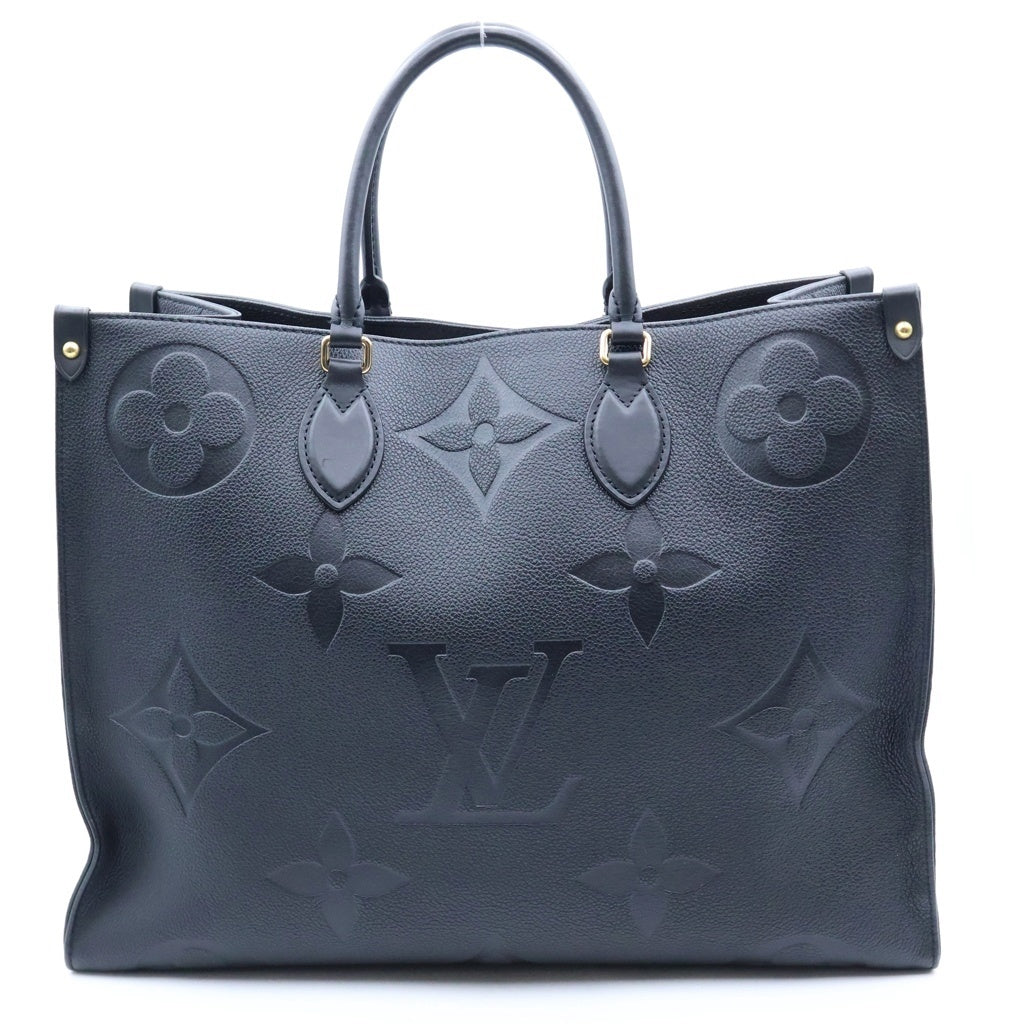LOUIS VUITTON(ルイヴィトン) モノグラム アンプラント オンザゴーGM トートバッグ ハンドバッグ ブラック ノワール M44925 ICタイプ レディース