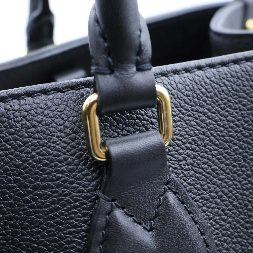 LOUIS VUITTON(ルイヴィトン) モノグラム アンプラント オンザゴーGM トートバッグ ハンドバッグ ブラック ノワール M44925 ICタイプ レディース