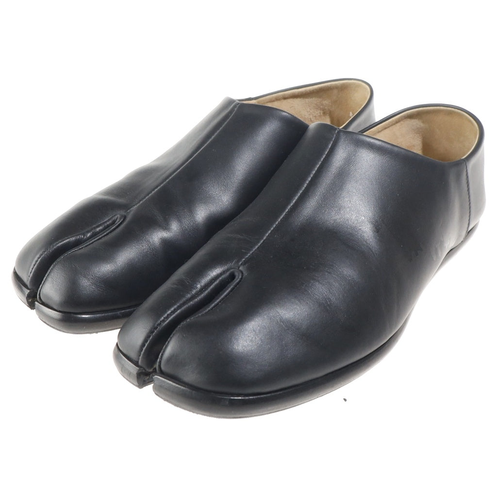 Maison Margiela(メゾンマルジェラ) Tabi 足袋 バブーシュ スリッポン レザー ブラック