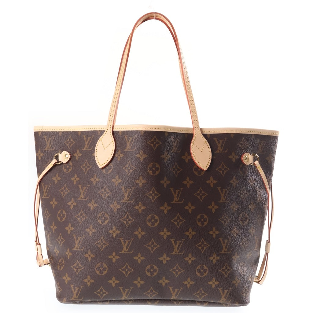 LOUIS VUITTON(ルイヴィトン) モノグラム ネヴァーフルMM ハンドバッグ トートバッグ ローズベージュ ブラウン PVC×レザー M46975 ICタイプ レディース