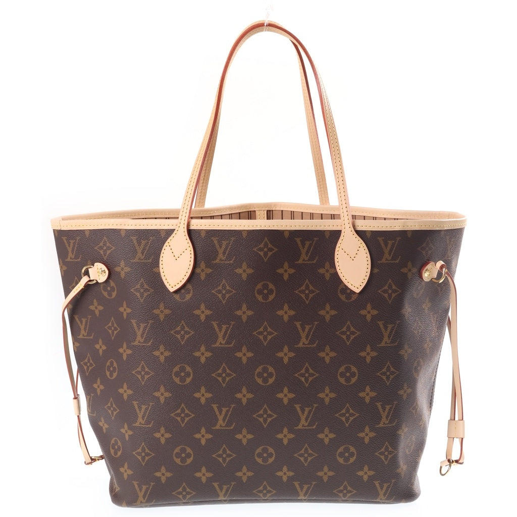 LOUIS VUITTON(ルイヴィトン) モノグラム ネヴァーフルMM ハンドバッグ トートバッグ ローズベージュ ブラウン PVC×レザー M46975 ICタイプ レディース