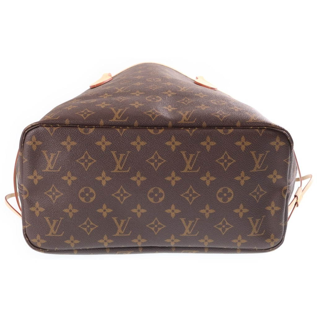 LOUIS VUITTON(ルイヴィトン) モノグラム ネヴァーフルMM ハンドバッグ トートバッグ ローズベージュ ブラウン PVC×レザー M46975 ICタイプ レディース