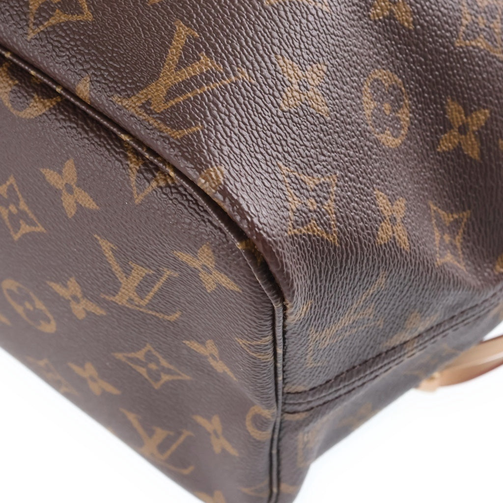 LOUIS VUITTON(ルイヴィトン) モノグラム ネヴァーフルMM ハンドバッグ トートバッグ ローズベージュ ブラウン PVC×レザー M46975 ICタイプ レディース
