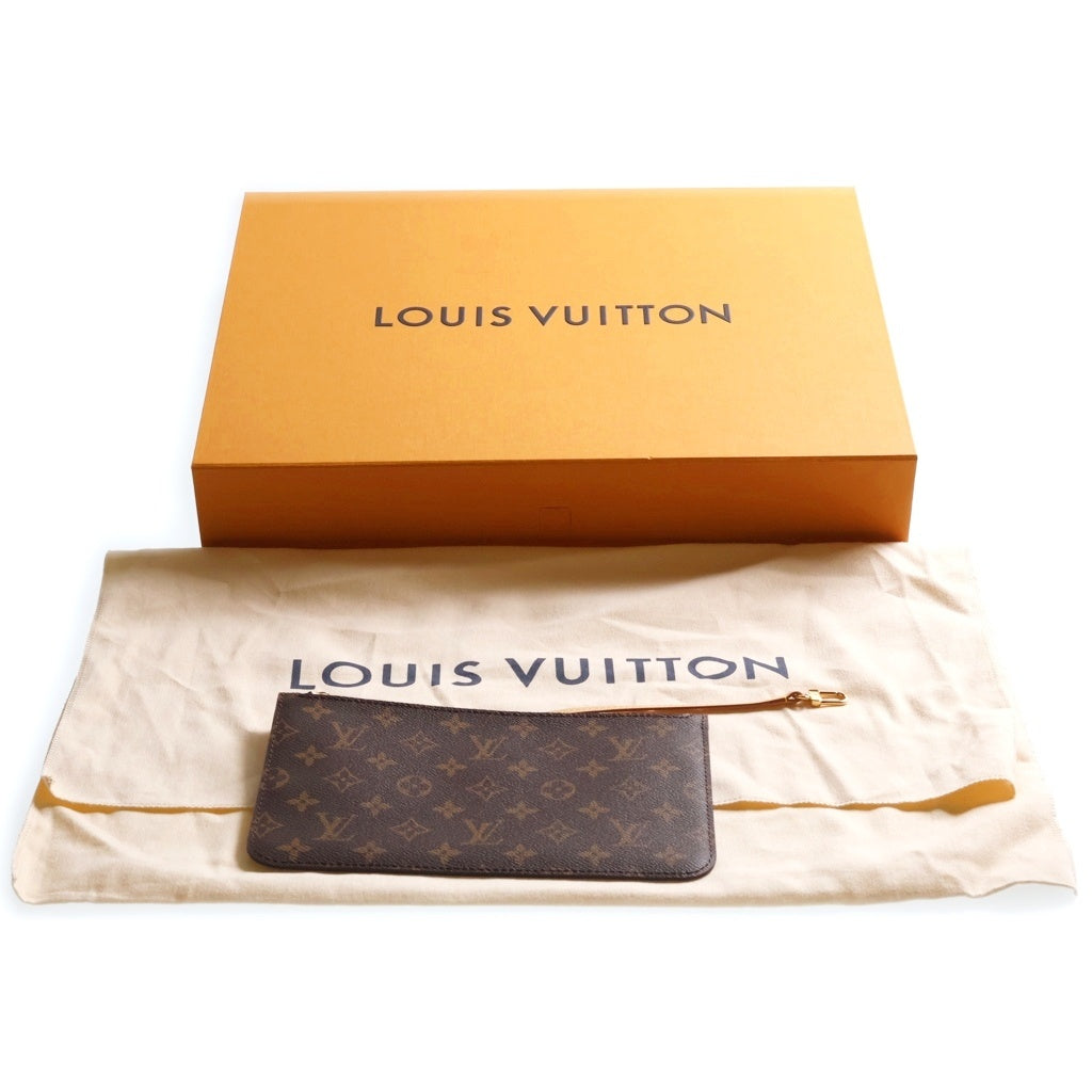 LOUIS VUITTON(ルイヴィトン) モノグラム ネヴァーフルMM ハンドバッグ トートバッグ ローズベージュ ブラウン PVC×レザー M46975 ICタイプ レディース